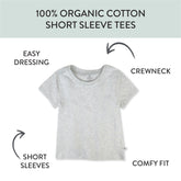 20-Pack Organic Cotton Short Sleeve T-Shirts Bundle